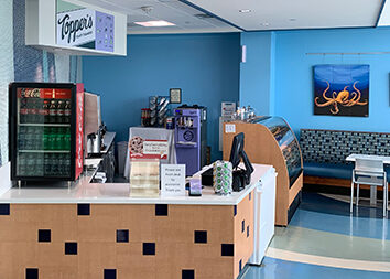 Topper's Craft Creamery in the Café at Port Canaveral
